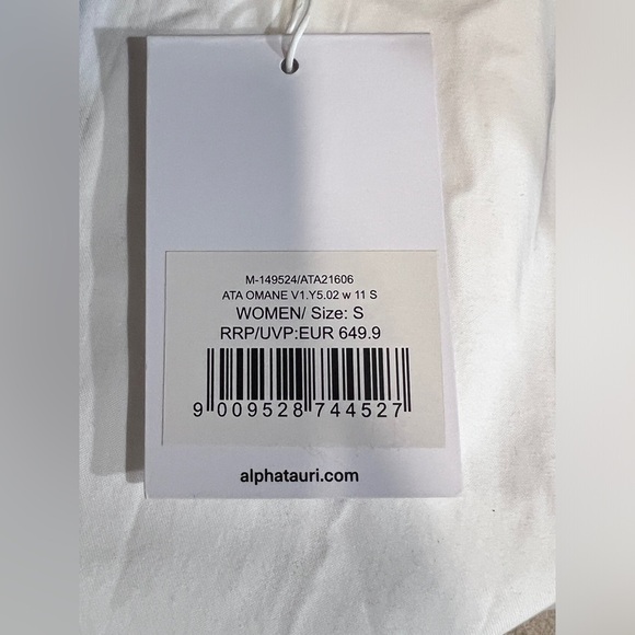 ALPHA TAURI  Blue Sherpa full‎ length zip jacket size S - Picture 13 of 16